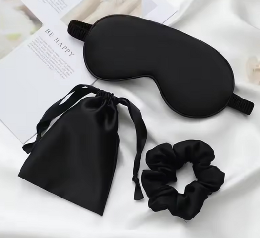 Silk Sleep Eye Mask + Hair Tie